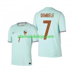 Camisola França Ousmane Dembele 7 Homem Equipamento Segundo Copa do Mundo 2026 Manga Curta